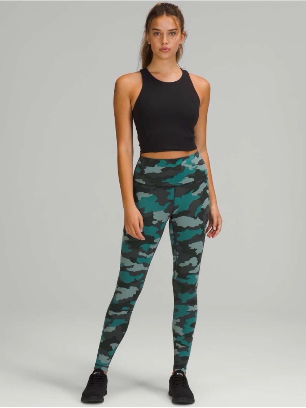 Lululemon Align 25” High-Waist Green Camo Leggings‎
